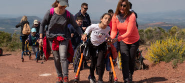 Group of people hiking