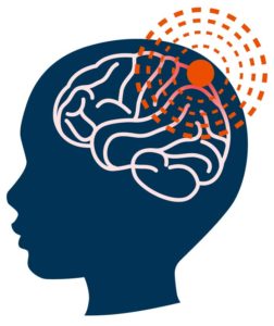 A graphic showing infant meningitis